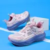 Zapatos para Niños con Suelas Anchas y Delgadas, Diseño de Malla Transpirable, Malla Simple, Zapatos Deportivos para Correr para Niñas Grandes e Infantiles con Puntera Ancha y Ajuste Amplio