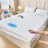 Lençol de Elástico Amazon Transfronteiriço Algodão Escovado Amigo da Pele Poliéster Acolchoado TPU Shopee Shein Temu Estilo Chanel Cobertura Total