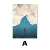 Amazon Especializa-se em Pintura de Pôster Abstrato Núcleo Pintura Decorativa Personalizada para Sala de Estar Paisagem Entrada Pintura Sem Moldura Pintura em Tela