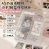 Álbum de Tarjetas de Hojas Sueltas PP de Sarga A5 Estrella Cereza Ángel Álbum de Fotos 3 pulgadas Estrella Tarjeta Pequeña Álbum de Almacenamiento de Fotos Polaroid
