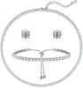Cadena de Mascota de Silicona de Colores con Colgante de Corazón, Mariposa, Gota de Aceite, Diamante de Zirconia, Collar de Piedra Natal para Niño, Niña