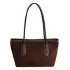 Bolso de Mano Tipo Tote Grande de Lujo Ligero Retro para Mujer Nuevo de Moda Versátil Estampado de Leopardo Bolso Bandolera tipo Cubo Bolso Casual para el Trabajo