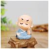 Nueva caricatura de cuatro sin monje muñeca de resina Shaolin kung fu niño regalo fábrica directa boutique suministro coche
