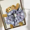 Gomas para el pelo de tela de alta gama estilo retro coreano para Otoño e Invierno para Mujer, Accesorios Versátiles para Cola de Caballo Baja estilo perezoso