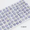Dongzhou Cabeza de Gato Arte para Uñas Diamante Joyería Accesorios Punto Brillante Fondo Puntiagudo Diamante de Vidrio Nuevo Uña Diamante Pegajoso Uña Portátil Montículo de Uñas Diamante