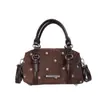 Bolso de mano de lunares de nicho para mujer, nueva colección de otoño, diseño exquisito, bolso de hombro o bolso cruzado elegante y versátil