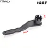 Llave de Válvula Espiral de 6 Dientes 8 Dientes Tabla de Remo Sup Llave de Apriete de Válvula Accesorios para Bote Inflable Kayak