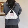 Bolso de Mujer 2025 Nuevo Lindo Estilo Occidental Nicho Moda Simple Para Ir al Trabajo Texto Combinable Mochila de Hombro