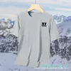 Comércio Exterior Malha de Seda de Gelo Tamanho Grande Manga Curta Masculina Secagem Rápida Confortável Tendência Marca Camiseta Verão Americana Respirável Moda Camiseta Atacado