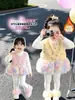 Colete Infantil Outono e Inverno 2026 Novo Estilo Menina Bebê Blusa Sem Mangas Roupa Externa Estilosa Cardigan Colete Infantil Inverno