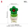 Diademas del Día Nacional, Globos de Papel de Aluminio, Decoraciones para Puestos, Girasoles en Maceta, Globos, Regalos para Eventos en Centros Comerciales