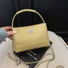 Bolsa de corrente acolchoada da moda para mulheres, novo modelo de verão 2026, design de nicho para o dia a dia, bolsa de ombro e transversal