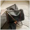 Nova Bolsa Feminina Simples de Inverno 2025, Grande Capacidade, Bolsa Transversal da Moda para o Dia a Dia, Versátil Estilo Coreano Bolsa de Ombro de Alta Qualidade