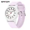 Reloj Especial de Enfermera Sanda para Mujer, Simple, de Moda, Resistente al Agua, Silencioso, con Manecillas Simples, Reloj de Cuarzo