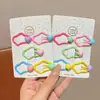 Grampo de Cabelo Nuvem para Crianças BB Clip Clip de Testa Acessório de Cabelo para Meninas, Ornamento de Cabelo para Fios Soltos, Presilha para Franja Lateral, Grampo Colorido