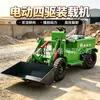 Mini empilhadeira elétrica de fábrica, equipamento para manuseio de resíduos de oficina, estrutura robusta, mini empilhadeira elétrica para transportar areia e cascalho
