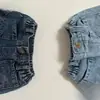 Jeans de Mezclilla Estilo Coreano 2026 Cintura Elástica Otoño e Invierno Jeans de Pierna Ancha Nuevos con Parches para Niñas Pantalones Largos de Pierna Recta con Personalidad