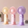 Ventilador Pequeno de Mesa Mini Portátil de Mão Carregamento USB Ventilador Desenho Animado para Dormitório Sala de Aula Verão