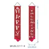 Amazon Transfronterizo Día de San Valentín Pareja Feliz Corazón Decoración Arreglo Porche Puerta Decoración Pancarta Tela de Fondo