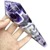 Venta al por mayor de fábrica de artesanías transfronterizas de cristal natural, recuerdos, decoraciones para el hogar y la oficina, adornos de cetro de amatista soñadores