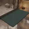 Alfombra Absorbente para Baño de Barro Diatomeas Suave, Felpudo Antideslizante de Secado Rápido para Puerta de Baño/Inodoro del Hogar