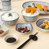 Juego de Bol y Plato de Melamina, Bol para Sopa de Comida Rápida, Vajilla de Imitación Porcelana, Bol para Gachas, Bol para Condimentos, Bol de Plástico, Bol para Agua con Azúcar, Bol para Postre