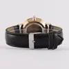 Reloj Minimalista Delgado de Cuarzo para Hombre, Reloj de Pulsera Analógico con Correa Clásica de Cuero