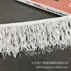 Promoção especial para saia de renda com franjas de seda poliéster com malha de 10cm, decoração para bolsa de sapato, acessórios de vestuário DIY