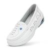 Sapatos de Verão para Enfermeiras Femininas em Estoque, Sola Grossa, Antiderrapante, Respirável, Sola Macia, Confortável, Sapatos Brancos para Trabalho em Hospital, Dropshipping Disponível
