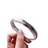 Pulsera Sutra Corazón Cerrado Estilo Chino Nuevo para Mujer Cuproníquel Seiko Frosted Brillo Sólido Chapado Plata 999 Pulsera para Concubina Imperial