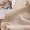 100% Algodón Puro Algodón Lavado Tela de Cáñamo Ropa Tela Hanfu Tela de Arena Textura de Tela de Fondo