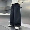 Pantalones deportivos para niños, pantalones de otoño, nuevo modelo 2026, pants rectos para niños mayores, pantalones largos casuales elegantes para niños en primavera y otoño