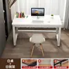 Mesa de computador, mesa de estudo para casa, escrivaninha simples, mesa retangular para escritório no quarto, mesa de jogos para duas pessoas