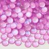 Vidrio Teñido Cristal Diamante Plano Redondo Pegatina Diamante Liso Uñas Arte Perlas Perlas Pez Humano Joyería DIY Taladro de Uñas