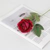 Rosa de franela artificial regalo de San Valentín decoración de cascada de pared de rosas boda flor falsa al por mayor
