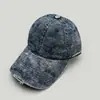 Gorra de Béisbol Bordada con Letras Retro Desgastada de Cuatro Estaciones Unisex Protección Solar Ropa Urbana Versátil Sombrero de Pico Desgastado Venta al por Mayor
