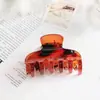 Presilha de cabelo brilhante estilo coreano, ferramenta para fixar rabo de cavalo alto e coques, presilha de cabelo simples e moderna para mulheres, atacado