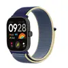 Adequado para Pulseira Xiaomi Mi Band 9/10Pro, Pulseira de Nylon Mi Band 8Pro, Pulseira Redmi Watch 4/5/6