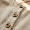 Botões redondos ocos de casca de coco com quatro furos, botões naturais de coco, acessórios para casacos e camisas, podem ser gravados, estoque de fábrica disponível para atacado