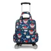 Bolsa de viaje mini plegable ultraligera al por mayor, bolsa de carrito pequeña universal con ruedas portátil, caja de tela para viaje de abordaje