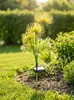 Luzes Decorativas de Jardim Solares Transfronteiriças, Luzes de Girassol Impermeáveis e Realistas, Luzes para Gramado de Jardim, Luzes Inseríveis no Solo