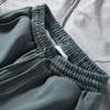 Pantalones Cortos Deportivos Nuevos de Verano para Hombre, Suaves, Transpirables, Color Sólido, Versátiles de Largo Medio, Pantalones de Cinco Cuartos Holgados, Caídos y Rectos para Hombre