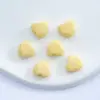 Contas de Coração com Furo Reto de 11mm Contas Soltas Material para Tecelagem com Contas DIY Feito à Mão Acessórios para Cadarço Pingente de Bolsa Joias