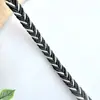 Ribete de Encaje Trenzado Hilo Dorado y Plateado Hueso de Dragón 0.5 cm de Ancho para Ropa DIY Accesorios de Decoración Hechos a Mano Ribete de Encaje Ancho