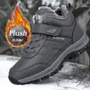 Botas de Nieve de Invierno para Hombre, Zapatos Deportivos Cálidos para Hombre al Aire Libre, Zapatos de Algodón para Hombre de Talla Grande Transfronterizos Temu Xiyin Se Pueden Enviar por Cuenta de Otros