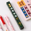 Caixa Surpresa de Caneta Gel com Texto Inspirador Recompensa para Escola Primária e Jardim de Infância Pequeno Presente Alto Valor de Cor Caneta de Água para Assinatura Caneta para Título