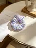 Fábrica de Origem Elásticos de Cabelo de Malha Dupla da Coreia, Scrunchies Modernos e Versáteis, Scrunchies Grandes, Elásticos de Cabelo