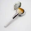 Pincel Grande Branco para Pó Facial, Aplicação de Pó Suave e Rápida, Pincel de Beleza, Peça Única Dropshipping