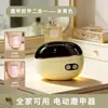 Lima y Cortauñas Eléctrico Todo en Uno, Lima de Uñas Automática para Uso en Casa, Herramienta Práctica para Personas Mayores, Máquina Pulidora de Uñas