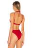 Traje de baño bikini dividido para mujer, bragas con almohadillas de pecho desmontables